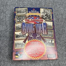 The American Civil War A Nation Divided PC Mac CD-ROM 1996 Big Box picture