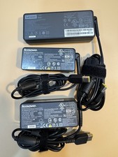 Lenovo OEM Laptop AC Adapter Lot 3x Slim Tip Chargers 90W & 45W Tested picture