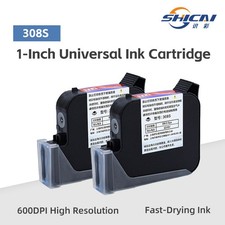 Ink Cartridge 3x for 25.4mm Handheld Inkjet Coder Date Code picture