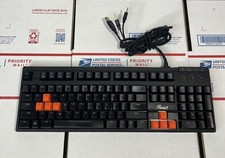 Rosewill Apollo RK-9100xB Mechanical Keyboard, Blue Backlit - SAME DAY -WARRANTY picture