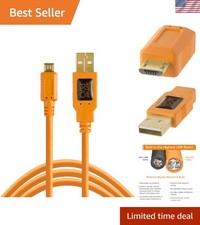 TetherPro USB 2.0 to USB Micro-B 5-Pin Cable | for Fast Transfer Between Came... picture