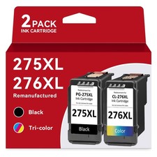 PG-275XL CL-276XL Ink Cartridges for Canon Pixma TR4722 TR4700 TS3722 TS3522 Lot picture