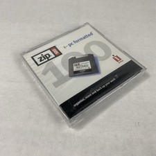 Iomega ZIP 100 pc100mb PC Formatted Data Cartridge (Lot of 6) picture