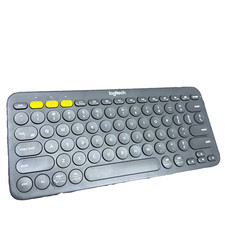 Logitech K380 Multi-Device Bluetooth Wireless Keyboard Black Tested Working picture