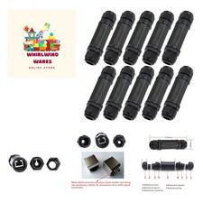 10PCS M22Z Shielded RJ45 Cat6 Double Head Waterproof Connector picture