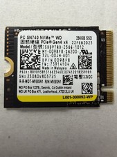 WD PC SN740 256GB M.2 2230 NVMe PCIe Gen4 x4 SSD SDDPTQD-256G Dell 0098F8 picture