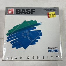 BASF 10 Diskettes 5.25