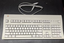 Vintage Apple Extended Keyboard II M3501 ADB Mechanical Cream Alps Switches picture
