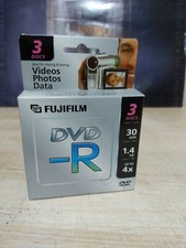 Fujifilm DVD-R 3 Disc Pack New 30 Min For Camcorder  picture