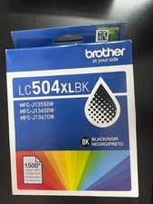 Brother LC504XLBKS INKvestment 1500 Page-Yield High-Yield Ink  Black 0161 picture