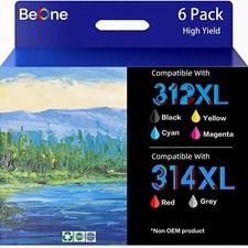 BeOne 312XL 314XL Ink Cartridges Replacement for 312XL 314XL Ink Cartridges Work picture