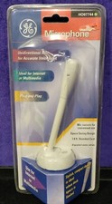 SEALED NEW NIP GE MICROPHONE HO97744 FOR INTERNET, MULTIMEDIA UNIDIRECTIONAL picture