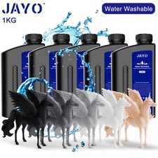 JAYO 1KG Water Washable 3D Printer Resin Photopolymer 405nm Fast UV Curing LCD picture