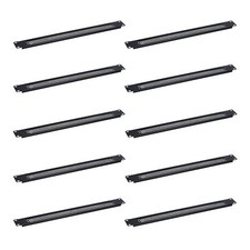 RackPath 1U Blank Rack Mount Panel Spacer with Venting 10 Pack for 19in Serve... picture