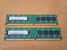 Hynix 512MB RAM Memory Model 1RX8 PC2-5300U-555-12 Korea 08 Lot of 2 picture