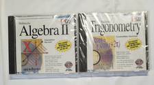 Pro-One Multimedia Algebra II & Trigonometry  Windows CD-ROM's New/Sealed picture