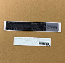 1 Pc fits  Xbox X / S Series Console Sticker Label Replacement picture