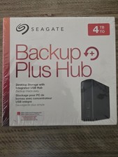 Seagate Backup Plus Hub 4TB Desktop External HDD USB Hub for Mac/PC Black picture