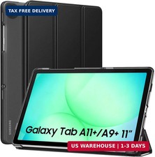 MoKo Slim Case for Samsung Galaxy Tab A11+ Plus/ A9+ Plus 11 Inch, Black | Smart picture