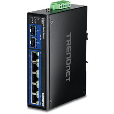 TRENDnet TI-G62 7-Port Industrial Gigabit DIN-Rail Switch picture