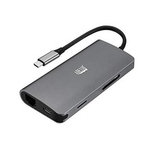 Adesso 8-in-1 USB-C Multi-Port Docking Station (TAA Compliant) (AUH4030) picture