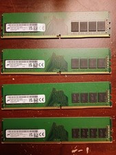 Micron 64GB (4x16GB Pack) DDR4 SDRAM 3200MHz PC4-25600 UDIMM Desktop RAM Memory picture