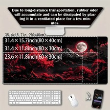 1pc High-Quality Non-Slip Mouse Pad, Suitable for Home and Office, Gaming Mous picture