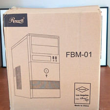Rosewill FBM-01 MicroATX Mini Tower PC Case Black Steel, USB/Audio, 2x5.25 picture