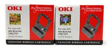 Oki 09002316 Original Ribbon for Oki Microline ML590/ML591 [X2 Pcs] picture