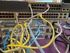BEST Cisco CCENT, CCNA & CCNP LAB KIT IOS 15 with 3 SITE Routers 3 switches picture