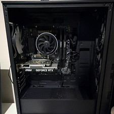 Custom/Whitebox Intel Core i5 Gaming Tower Desktop MSI GeForce RTX Black TG picture