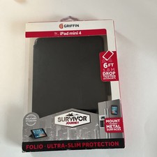 Griffin Survivor Journey Folio Slim Protection Case iPad Mini 4. 8qty New In Box picture