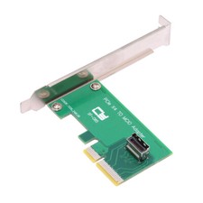 PCI-Express 5.0 4.0 to MCIO 4X 38Pin Female Host Adapter for PCIe Nvme U.2 SSD picture