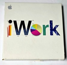 Apple iWork 09 Mac Software MB942Z/A Boxed DVD Install Disc Pages Numbers Keynot picture