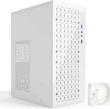 Compact High Airflow Slim Micro ATX Case - Efficient Cooling Solution White picture
