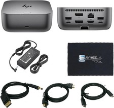 Open Box - HP Thunderbolt 4 Ultra 280W G6 Docking Station, 330W, Quad Display. picture