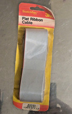 ScotchFLex Flat Ribbon Cable by 3M 28 AWG 10' 34 conductor Gray picture
