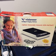 Visioneer OneTouch 5600 USB Flatbed Scanner 600 x 1200 DPI 42-bit Color New picture