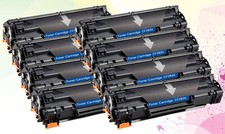 8 Black 83A CF283A Toner Cartridge For HP Laserjet Pro M125nw M127fw M127fn mfp picture
