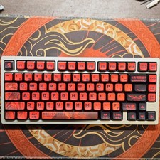 WOBKEY Rainy75 75 Aluminum Mechanical Keyboard Galaxy Silver English Layout picture