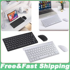 Mini Wireless Keyboard And Mouse Set 2.4G Ultra-Thin For Mac Apple PC Computer picture