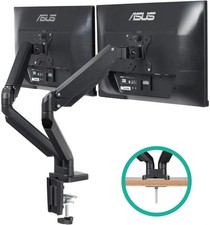EleTab(ELTGM05-2) Dual Monitor Stand - Height Adjustable 32