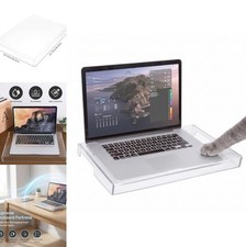 Clear Acrylic Keyboard Dust Cover Waterproof Protective Case 15.74x10.43 Inch picture