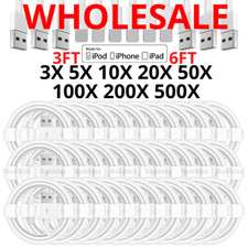 Lot USB Data Fast Charger Cable Cord For iPhone 5 6 7 8 X XR 11 12 13 14 Pro Max picture