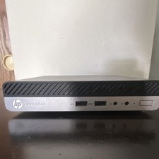 HP ProDesk 405 G4 Desktop Mini PC Black USB Ethernet Office Casual Computing picture