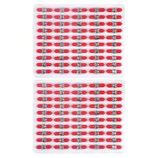 100 PCS ST Simplex Coupler ST to ST Singlemode Bulkhead Fiber Optic Adapter picture