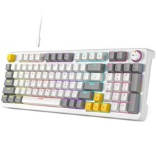AK96 Black 96% Mechanical Keyboard - Customizable, Multi-System & Hot-Swappable picture