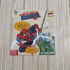 How to Draw the Marvel Way SAMPLER 1996 CD-ROM PC Cloud 9 Dino Finder Comics picture