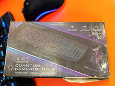 Quantum Gaming Bundle 3 In 1 Gaming Set open box new picture