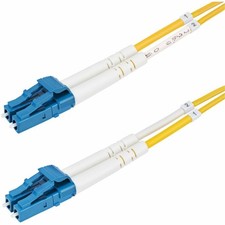 StarTech 20m [65.6ft] LC to LC [UPC] OS2 Single Mode Duplex Fiber Optic Cable picture
